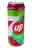 09133050: 7Up Seven Up Cherry Zero Sugar slim can 33cl